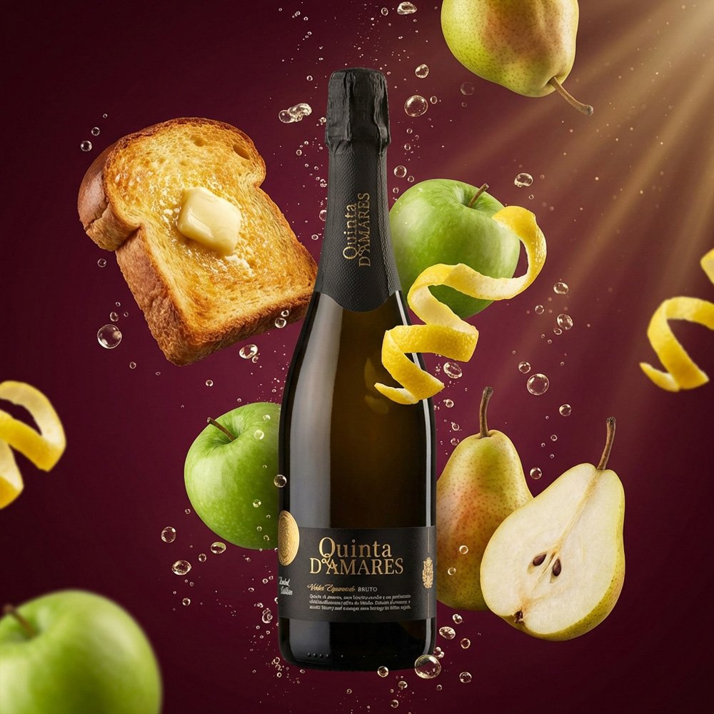 107553 - Quinta d'Amares Ltd. Edition Brut - Sparkling Wine - Portugal Best Wines