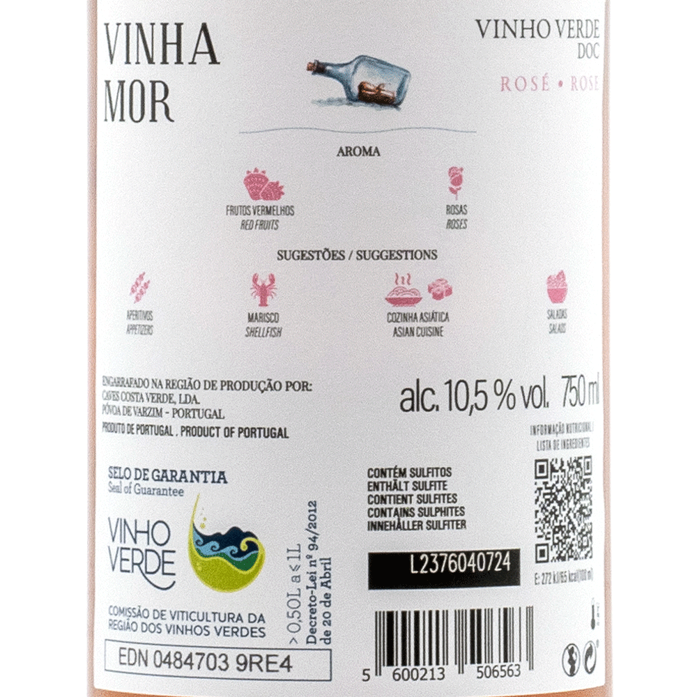 Vinha Mor Rosé - Portugal Best Wines
