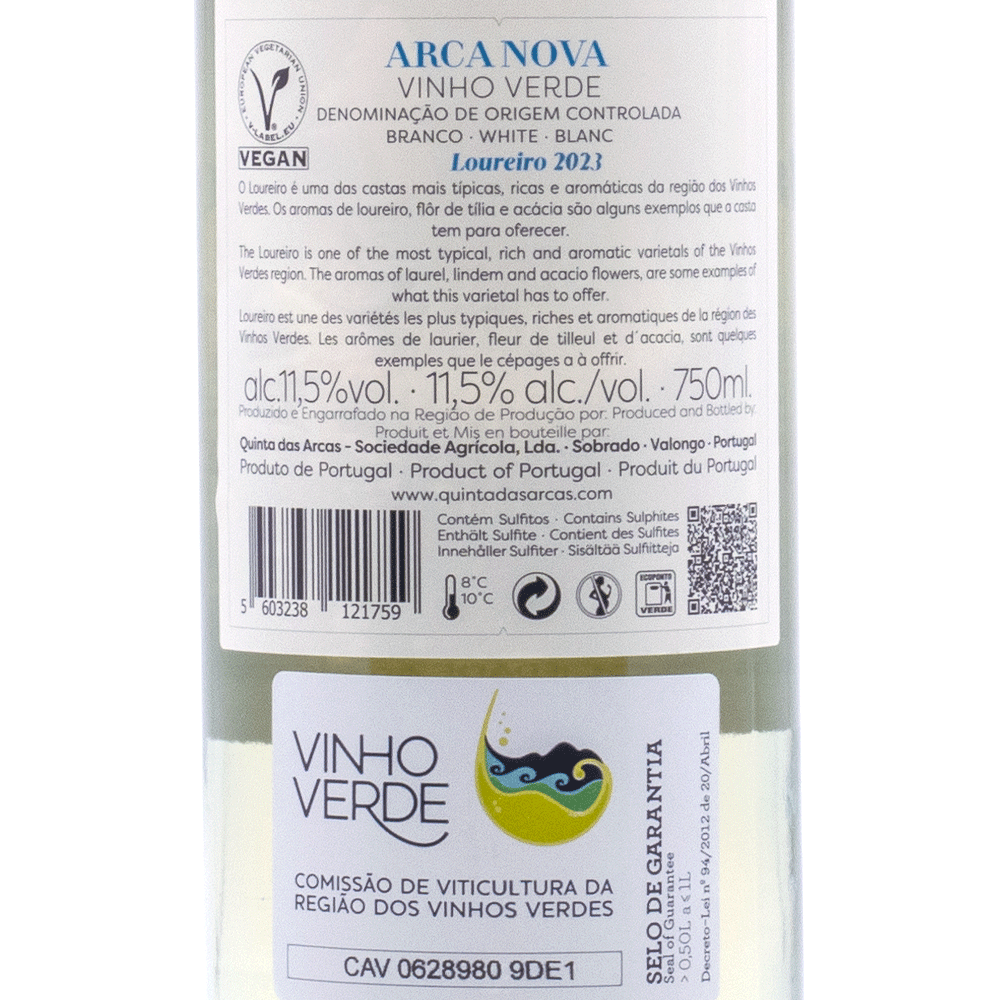 Arca Nova Loureiro - Portugal Best Wines