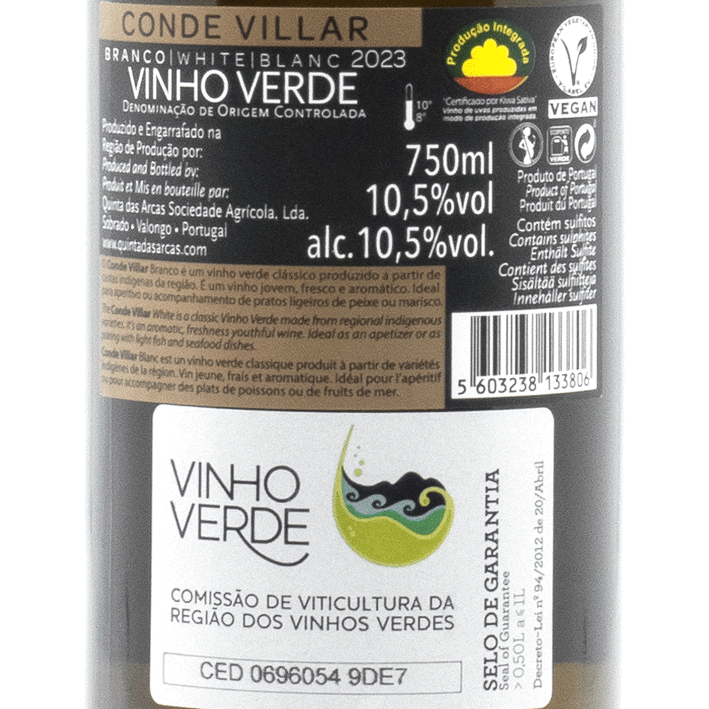 Conde Villar Light Fizzy - Portugal Best Wines