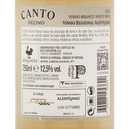 107745 - Canto X Décimo White - White Wine - Portugal Best Wines