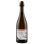 Bottle of Rosé Almanua Brut sparkling wine on a white background