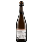 Bottle of Rosé Almanua Brut sparkling wine on a white background
