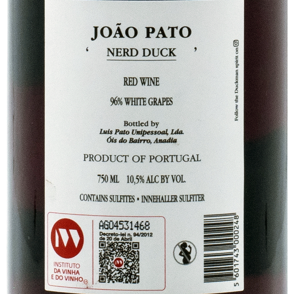 João Pato Nerd Duck - Portugal Best Wines