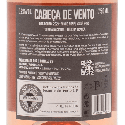 110666 - Cabeça de Vento Rosé - Rosé Wine - Portugal Best Wines