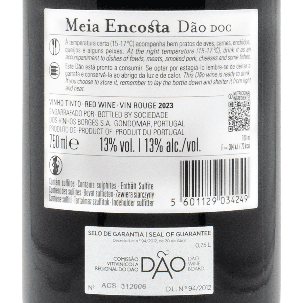 110684 - Dão Meia Encosta Red - Red Wine - Portugal Best Wines