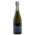 Bottle of Impossivel sparkling wine on a white background