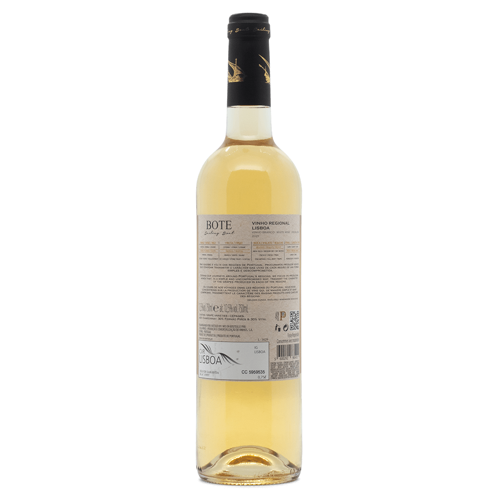 Bote -  Sailing Boat White Wine - Portugal Best Wines